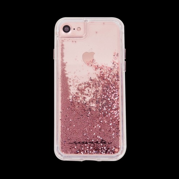 Casemate Waterfall rose gold iPhone case 8+ - Picture 3 of 7